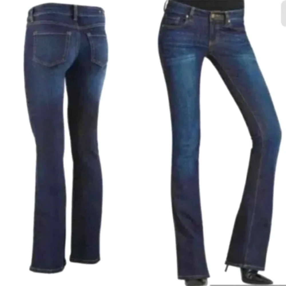 CAbi Slim Boot Cut Jeans in Galaxy Wash Style 916R Size 6